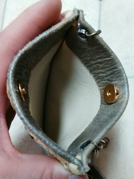 Leatherock Crossbody Purse / Clutch - Picture 4 of 5